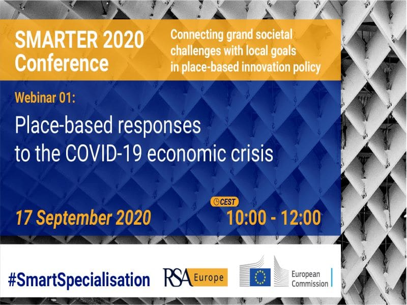 Post Image - SMARTER 2020 Conference Webinar series - Place-based responses to the COVID-19 economic crisis