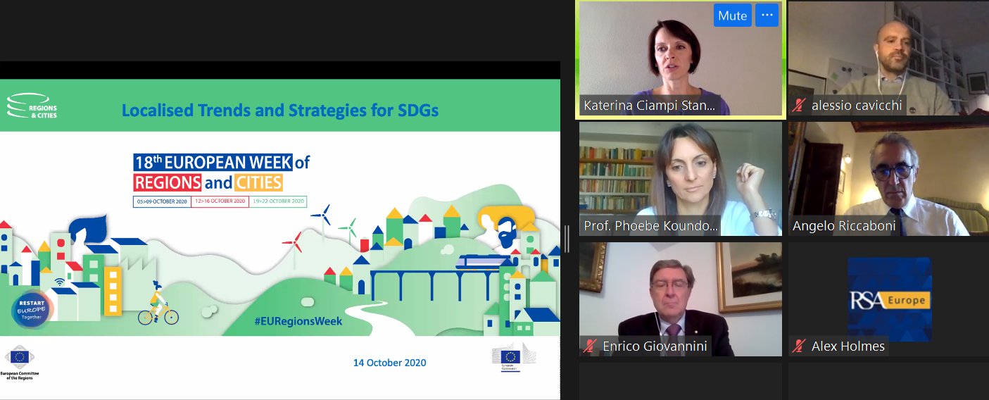 Image - Summary of the #EURegionsWeekUniversity session: Localised Trends and Strategies for SDGs